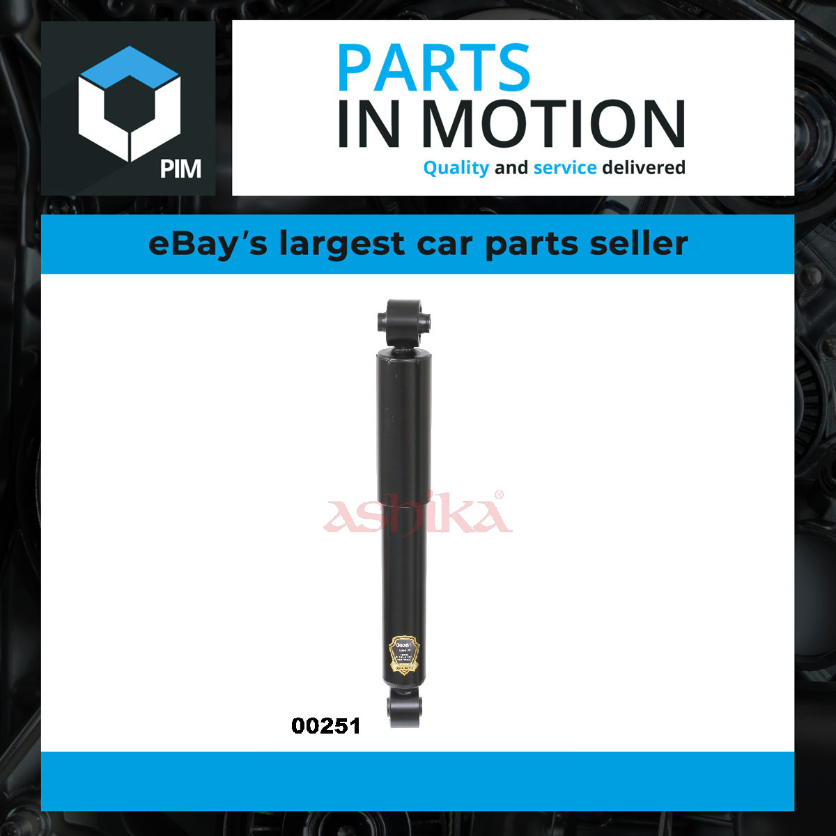 2x Shock Absorbers (Pair) fits FORD MONDEO Mk3 TDCi 2.2D Rear 04 to 07 Damper - Image 10