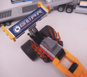 Lego 60151 Dragster Transporter Town City Race 100% Complete