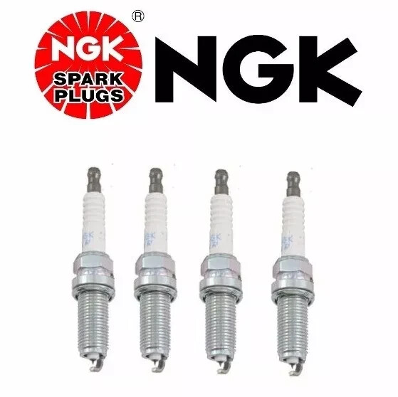 For Honda Civic Hybrid 1.3L Set of 4 Iridium Resistor Spark Plugs ILFR6J11K NGK