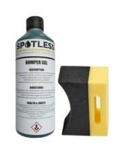 1L Bumper Gel & Applicator Back to Black Dressing Car Van Plastic Rubber Trim