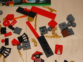 LEGO Ninjago Kai's Fire Mech Incomplete #70500 Parts Pieces Partial Mini Figures