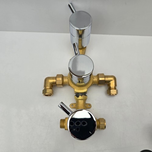 Bristan - Prism Thermostatic Recessed Dual Control Shower Valve No Concealing - Picture 13 of 19