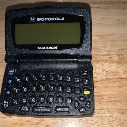 MOTOROLA SKYTEL TALKABOUT 2 WAY PAGER A06JRB5806AA BEEPER WORKS - Zdjęcie 3 z 11