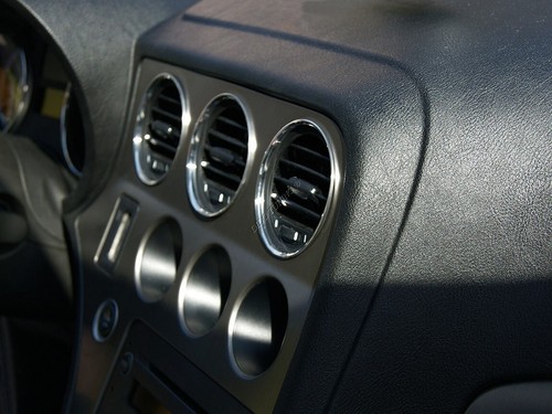 Pour Alfa Romeo Brera 2005-2010 5 pièces Anneaux Pour Ventilation Aluminium - Picture 9 of 14
