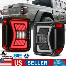 For 2019-2025 Jeep Gladiator JT LED Tail Light Sequential Turn Signal 