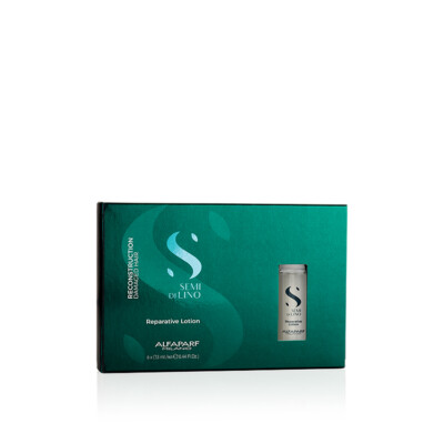 Ampullen Für Geschädigtes Haar ALFAPARF Semi Di Lino Reparative Lotion 6x13ml