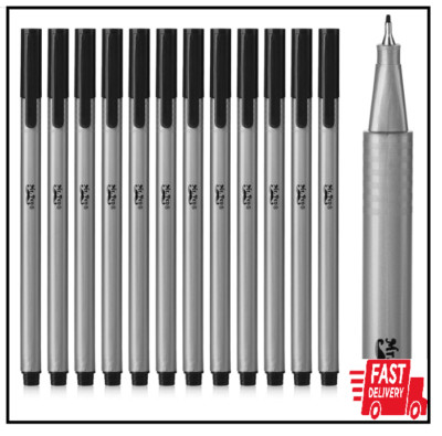 12pk Mr. Pen Black Fineliner Pens, Pens Fine Point, Fine Liners Artists
