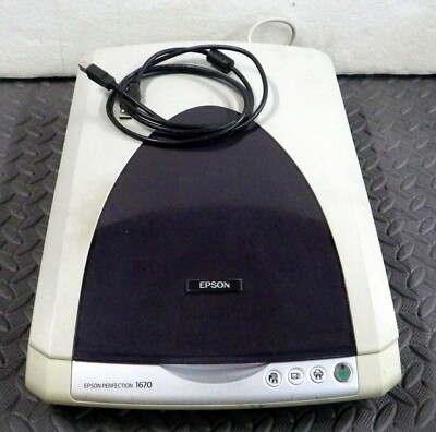 EPSON PERFECTION 1670 FLATBED SCANNER