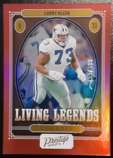 2024 Panini Prestige Living Legends Red /399 #LL-LAN - Larry Allen