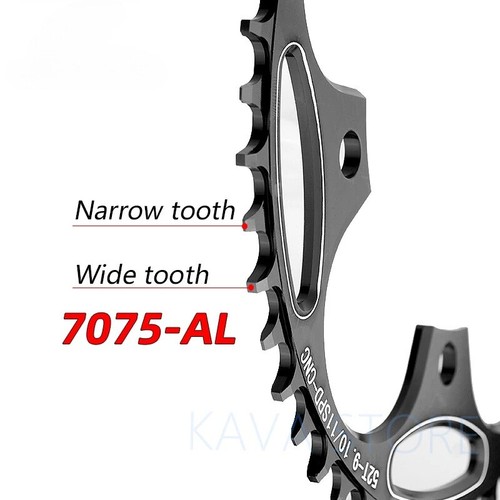 Road Bicycle Chainring Narrow Wide Single Chain Ring Bike Crank Accessorie Tooth - Picture 6 of 35