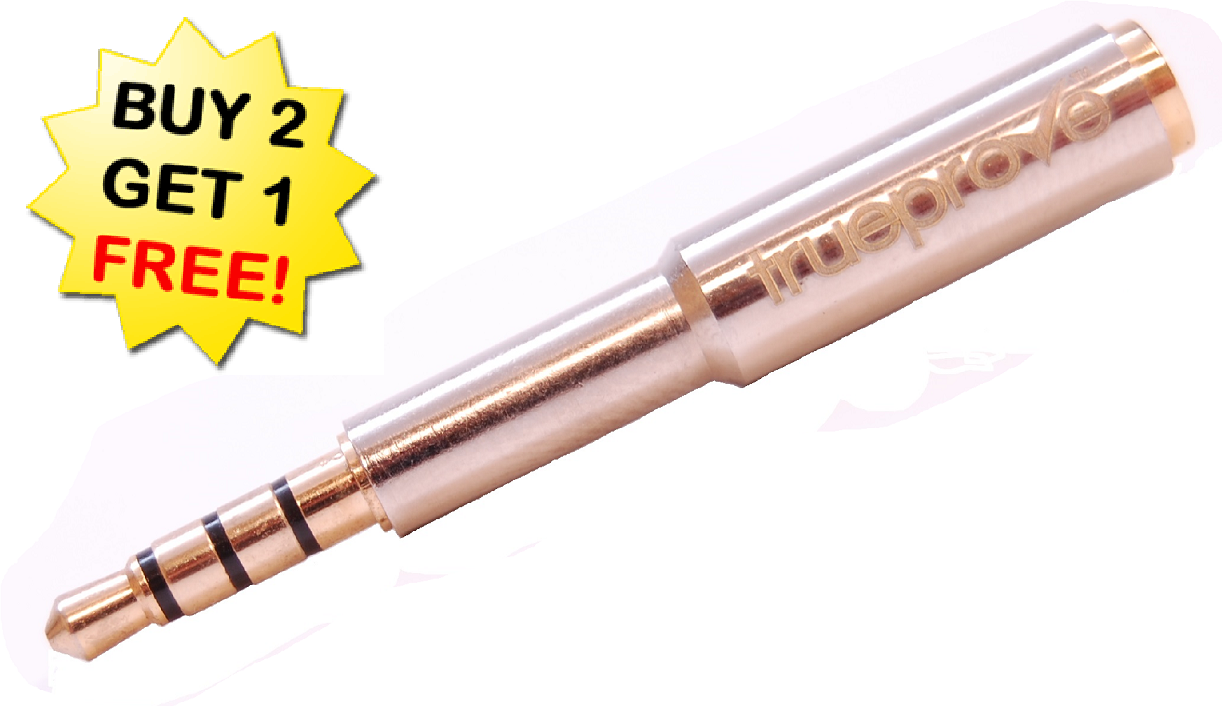 Headphone extension Jack Cell Phone battery case adapter 3.5mm Headset