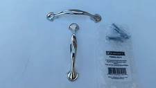 20 pcs.Liberty P39955C-PN-C 3-Inch Half Spoon Foot Cabinet Hardware Handle Pull