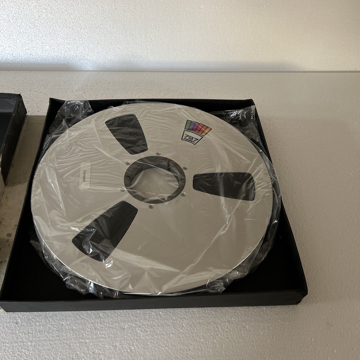 Ampex 787 9200 ft, 1 Inch Studio Mastering Tape Reel to Reel Tape