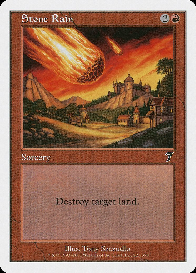 Stone Rain x4 7th MtG NM | eBay