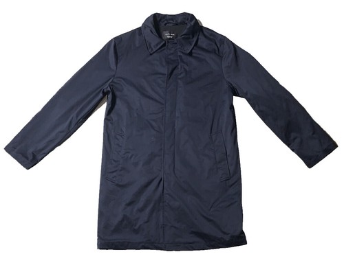 Zara New Men's Limited Edition Black Coat. Long Oversized Shiny