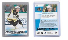 2019-20 UPPER DECK YOUNG GUNS CONNOR CLIFTON ROOKIE CARD #243
