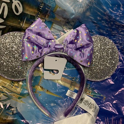 NWT Disney Parks Tomorrowland Celestial Silver Purple Minnie  display picture 1