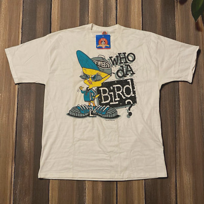 VGT NWT Looney Tunes 97 Tweety Bird  shirt USA Who Da Hiphop Street Wear Rare XL