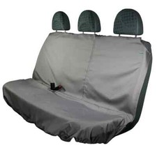 Universal Rear Bench Seat Covers in Grey Large Vans (Crew Cab)