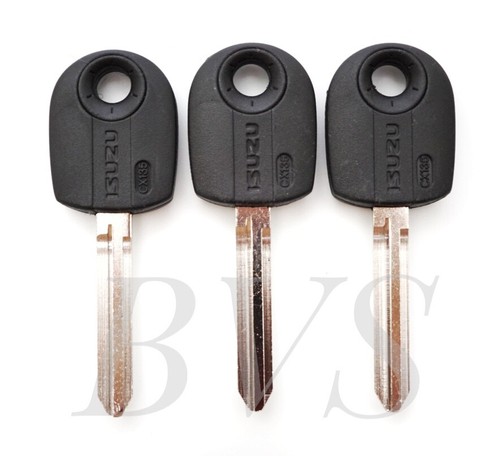3x KEY BLANK Fit For ISUZU COLORADO D-MAX PICKUP - Imagen 2 de 5