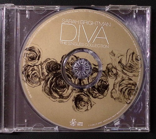 SARAH BRIGHTMAN DIVA THE SINGLES COLLECTION ANGEL RECORDS CD 1987 - Picture 4 of 4