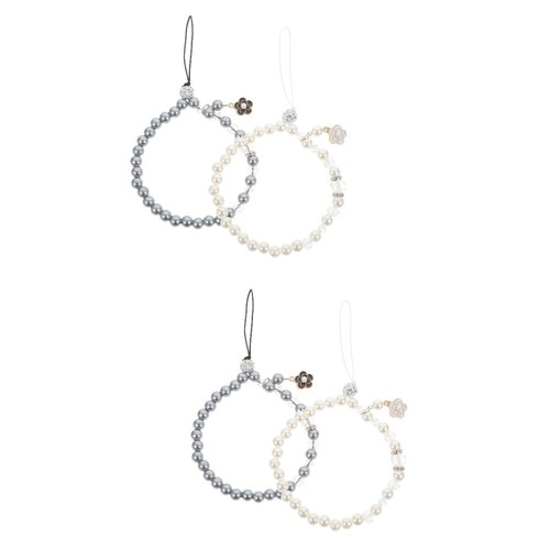 2 Count Mobile Phone Chain Pendant Handmade Lanyard Beaded Strap Charm - 第 10/12 張圖片