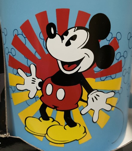NEW Disney Classic Mickey Mouse Images Large 18oz Ceramic Coffee Mug & Cocoa Set - Picture 4 of 11
