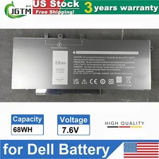 GJKNX Laptop Battery For Dell Latitude 5480 5580 5280 5490 5491 5590 5591 68Wh