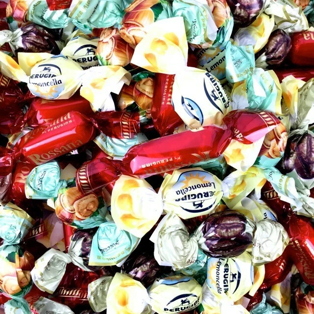 FIDA - PERUGINA CARAMELLE ASSORTITE RIPIENE MISTO PALERMO Fida Candies - 1 KG