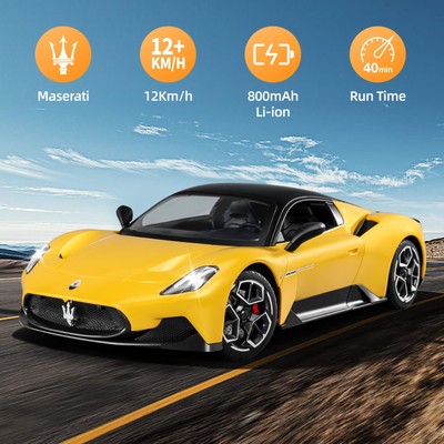 MIEBELY マセラティ MC20 リモートコントロールカー 1:12スケール Amazon.com: MIEBELY Maserati Remote Control Car, Openable