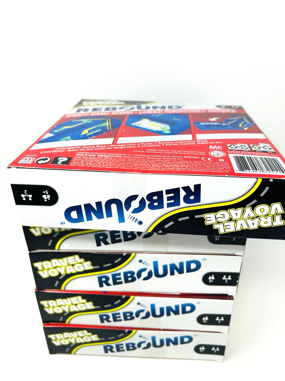 Mattel Games - Travel Rebound Games New in Box Lot of 5 Kids Toy Gift Idea