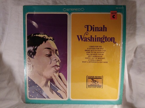 Dinah Washington VINYL LP (NM playtested) COVER IN SHRINK NM / Everest Records - Picture 2 of 6