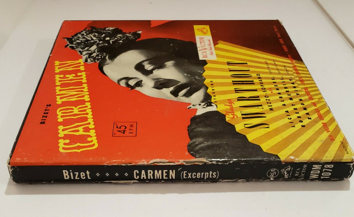Bizet's Carmen RCA Victor Red Seal, Gladys Swarthout – WDM