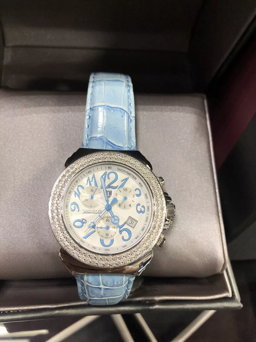 Lancaster italy diamond best sale watch