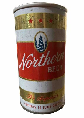 NORTHERN BEER 12 OZ STRAIGHT EDGE STEEL CAN COLD SPRING BREWING COLD SPRING, MN