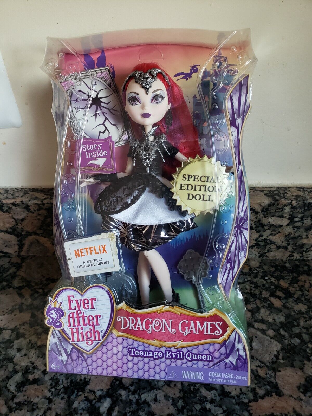 Ever After High Dragon Games Teenage Evil Queen Doll Special Edition Ravens  MOM