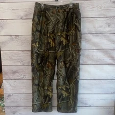 Woolrich Realtree Mens Pants Sz Large Camo Cargo Hunting Pockets B61