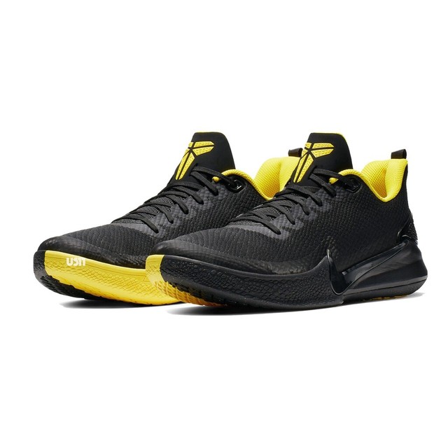 nike mamba focus black optimum yellow