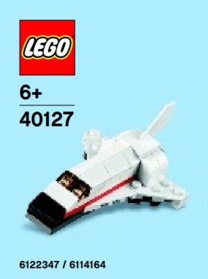 Lego Space Shuttle monatlich gebaut 40127 Polybeutel neu in Verpackung