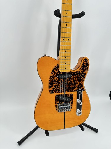 HS Anderson Hohner Madcat Mad Cat Tele Amber Yellow Electric Guitar - Picture 3 of 11