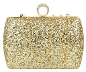 rose gold sparkly clutch