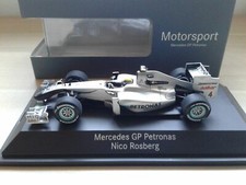 Mercedes Formula One 2010 AMG GP Petronas W01 Nico Rosberg 1:43 Minichamps
