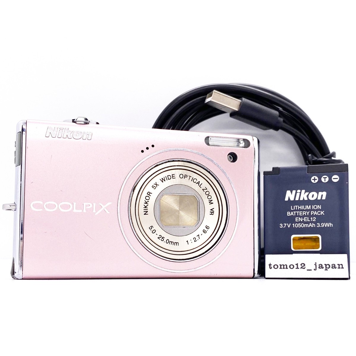 Nikon COOLPIX S640 Precious Pink 12.2MP 5x Zoom Compact Digital