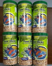 6 Pks Tetra Pond 16354 3.53 Oz Each Pond Sticks For Gold Fish & Koi Ex 11/26 #GR