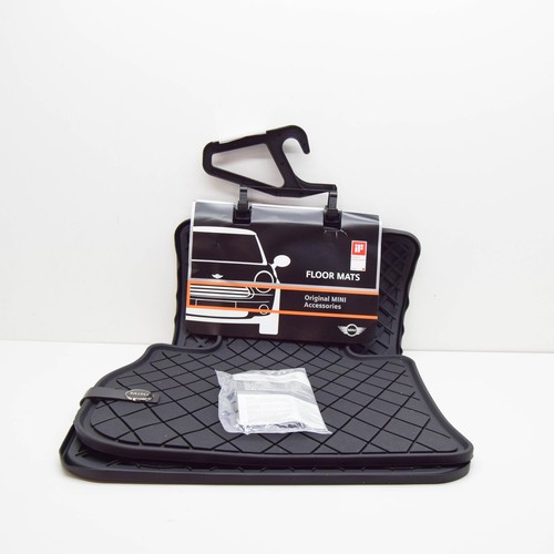 MINI COUNTRYMAN R60 Front Floor Mats Set All Weather LHD 51472447606 NEW - Picture 2 of 8