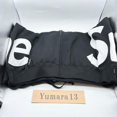 Supreme Big Logo Zip Up Hooded Sweatshirt 5colors SS25 | eBay