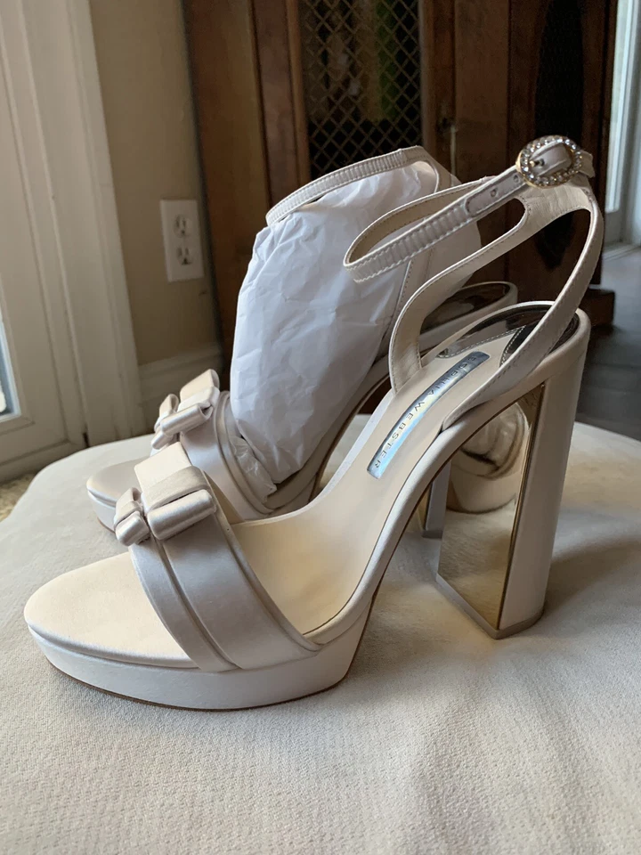 Sophia Webster Esposa Novas Sandálias Laço Andie Cetim ESGOTADO EUA 8.5/9 EU 40 - Imagem 3 de 4