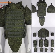 Tactical Russian 6B45 Vest Body Armor AK Shooter Molle Sub-Bag Set Crotch Pads