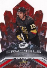 2021-22 UD Ice Crystals Die Cut IC-63 Jake Leschyshyn 26/99