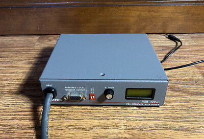 Extron RGB 109xi VGA Interface with ADSP Sold As Is Untested